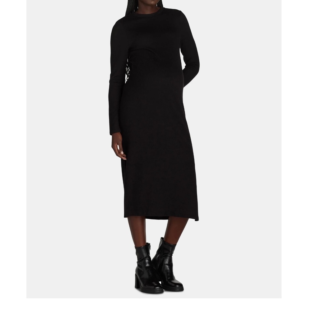 Women’s Ribbed Maternity Dress Size L